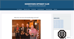 Desktop Screenshot of downtownoptimistclub.org